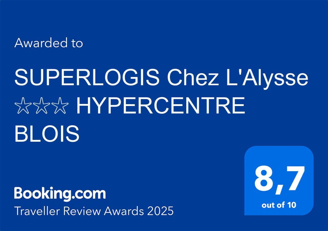 Superlogis L'Alysse Classe 3Etoiles Hypercentre Blois Buitenkant foto